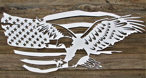 outdoor metal eagle signs